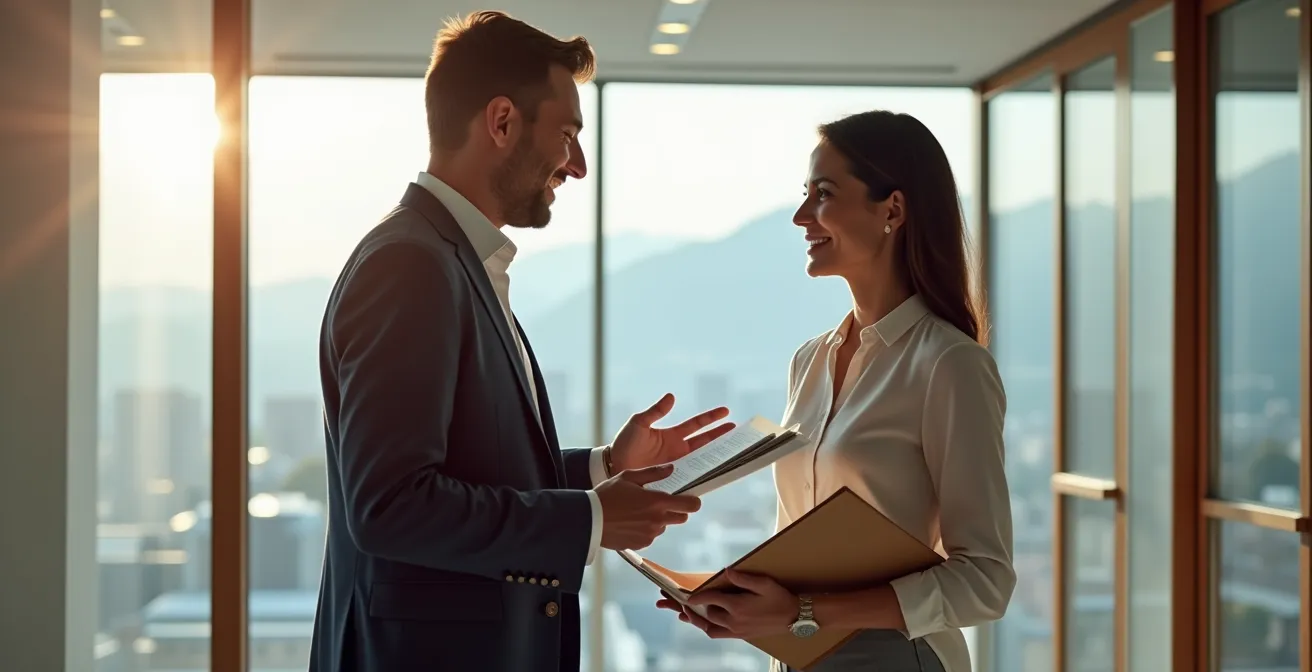 Relocation-Agent unterstützt internationale Fachkraft bei Behördengängen in Basel