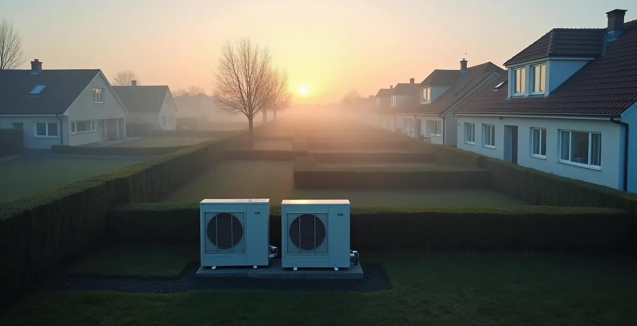 Schallschutzmassnahmen für Wärmepumpe zur Vermeidung von Nachbarschaftskonflikten